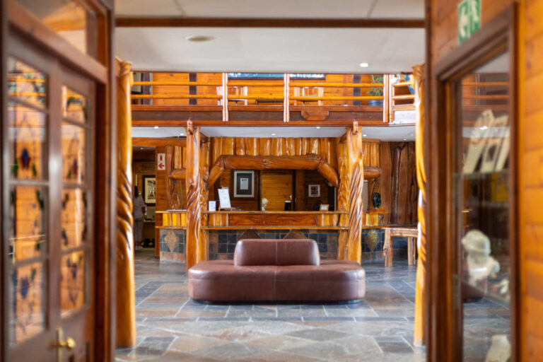 Knysna Log-Inn Wing Reception Area